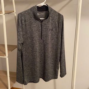 Grey Under Armour Quarterzip